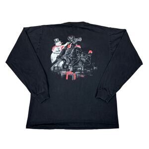 Panavision Panaflex Christmas Iwo Jima Camera Long Sleeve Shirt Men's Medium